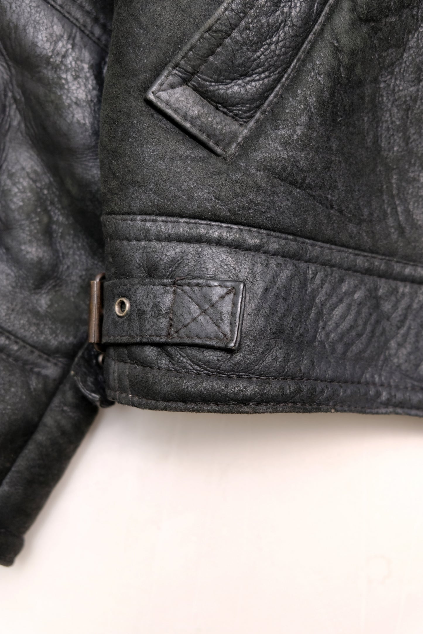 Shearling Jacket — Aviation Inspired — By Stefanel