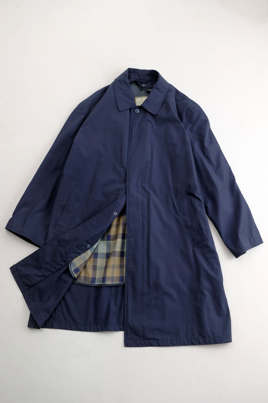 Blue Quilted Trench/Raincoat — Hamilton