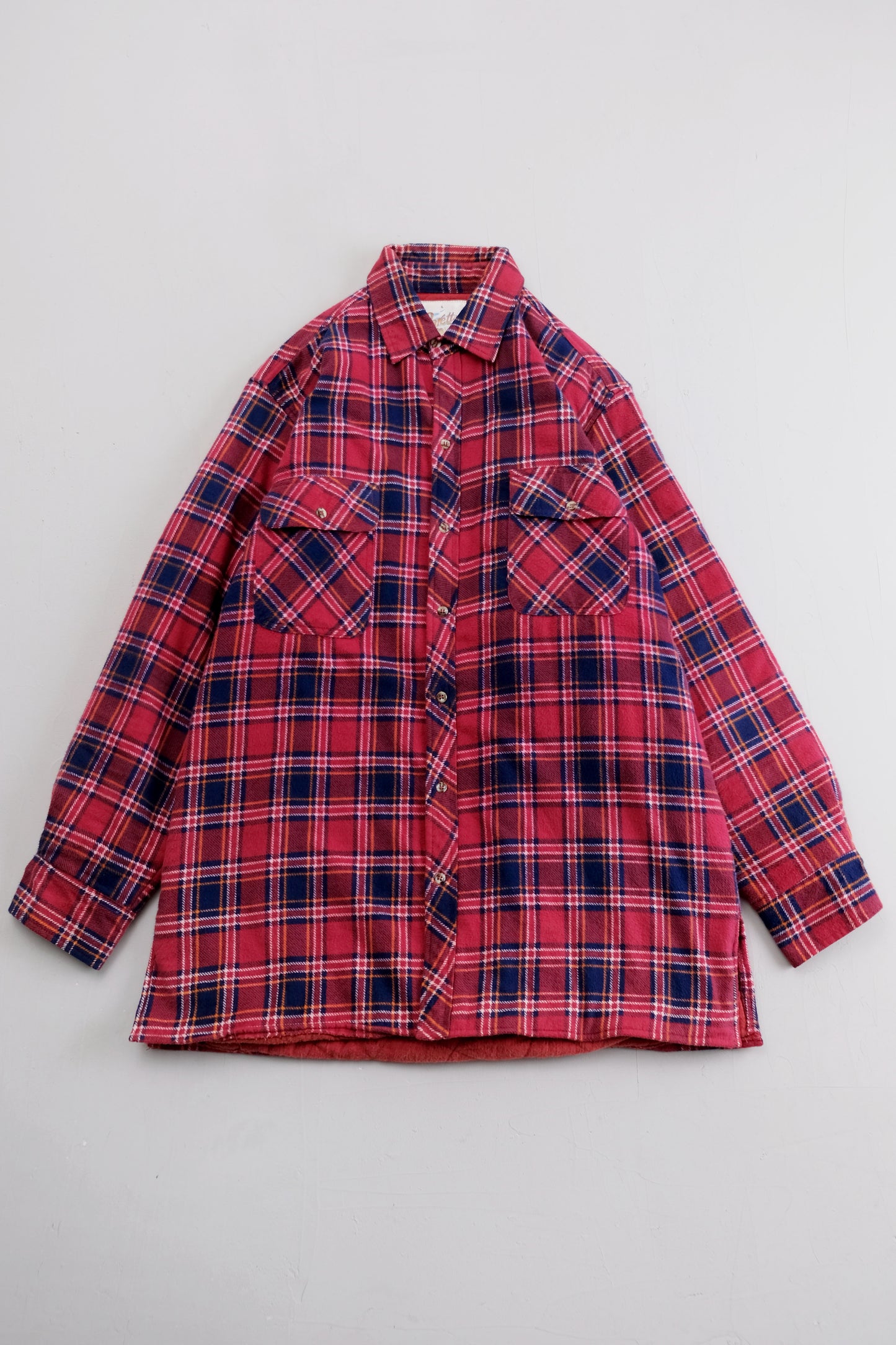 Heavy Quilted Flannel Shirt/Overshirt