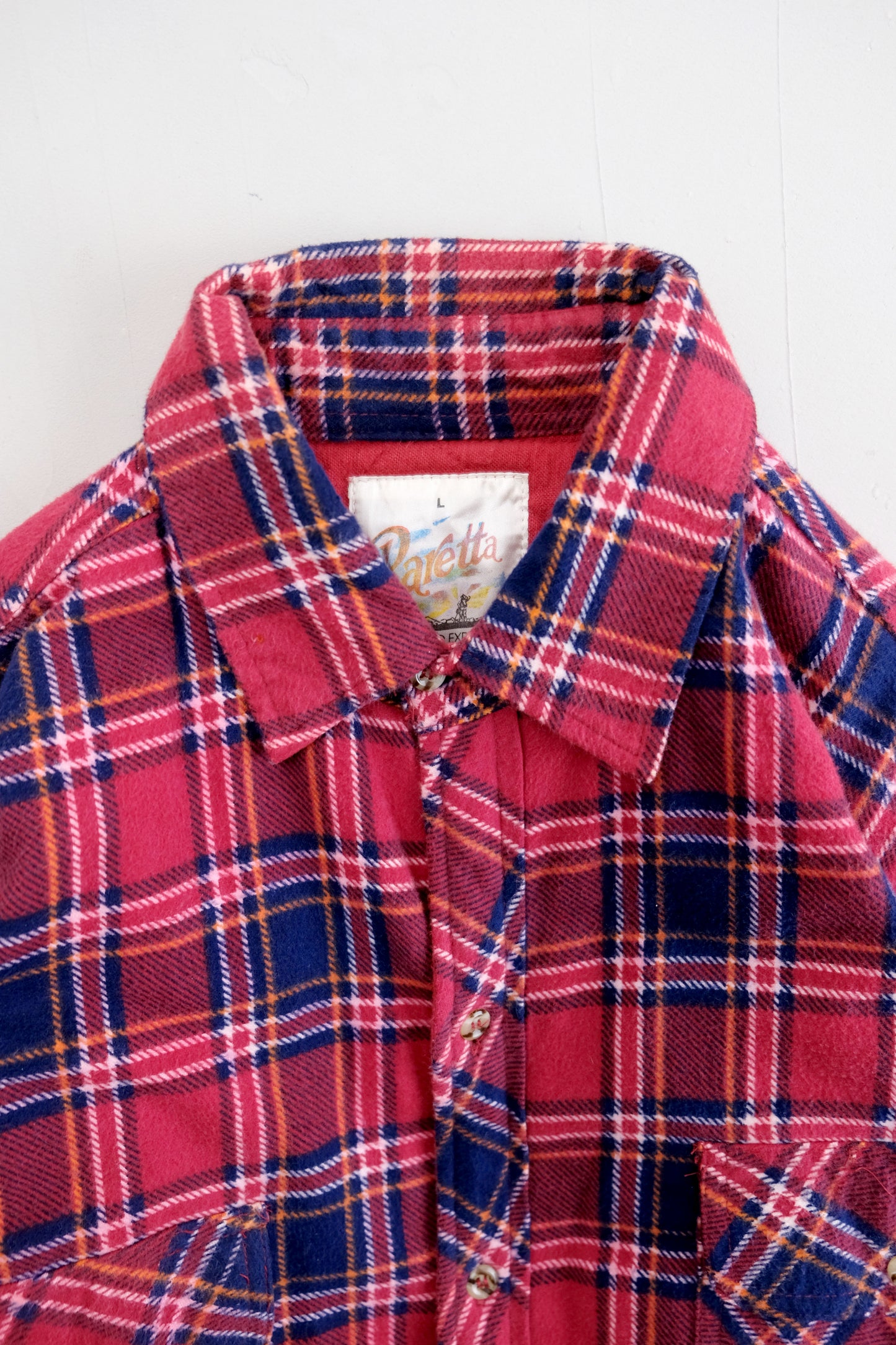 Heavy Quilted Flannel Shirt/Overshirt