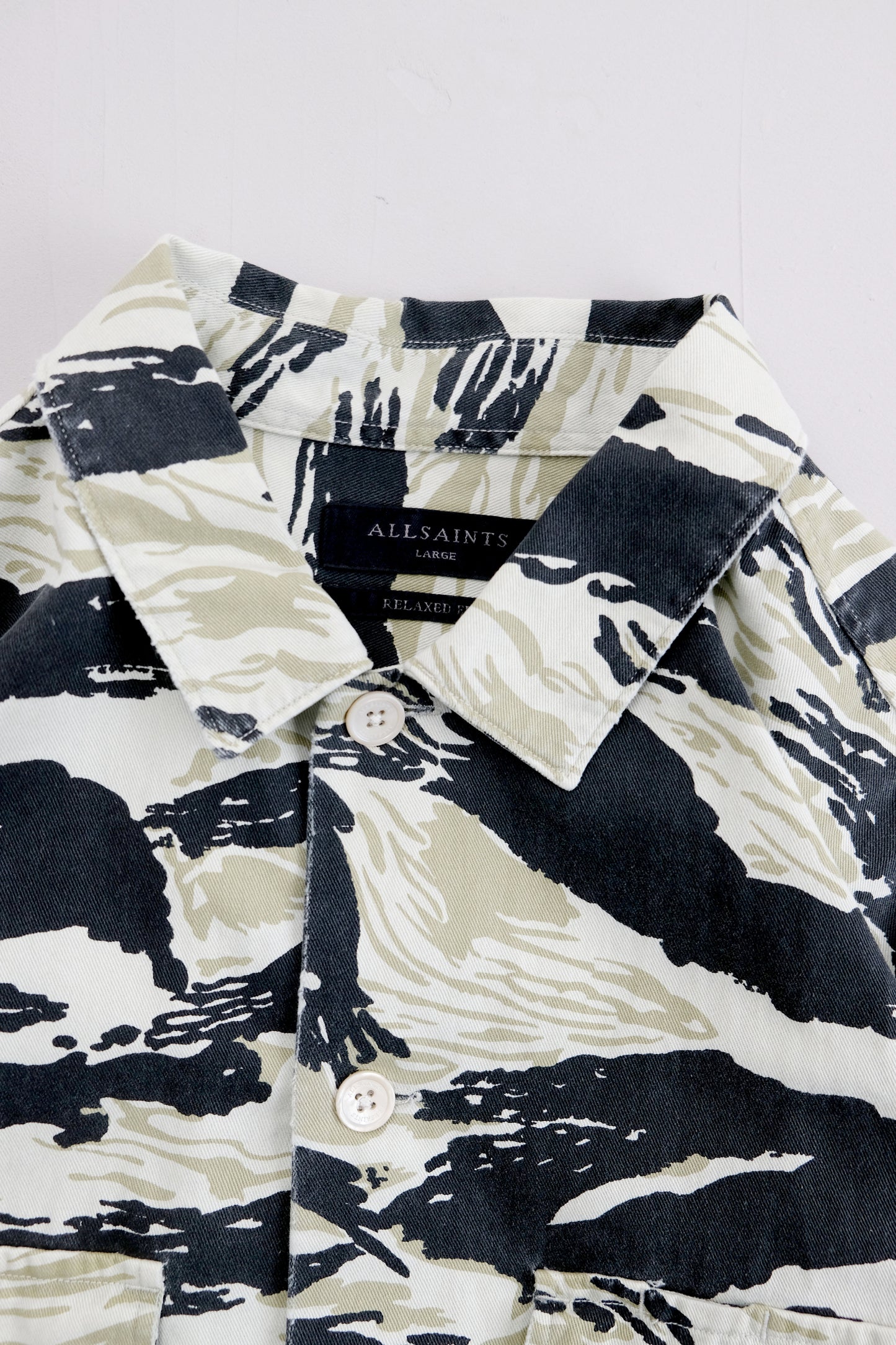 Tiger Camouflage Shirt — Allsaints