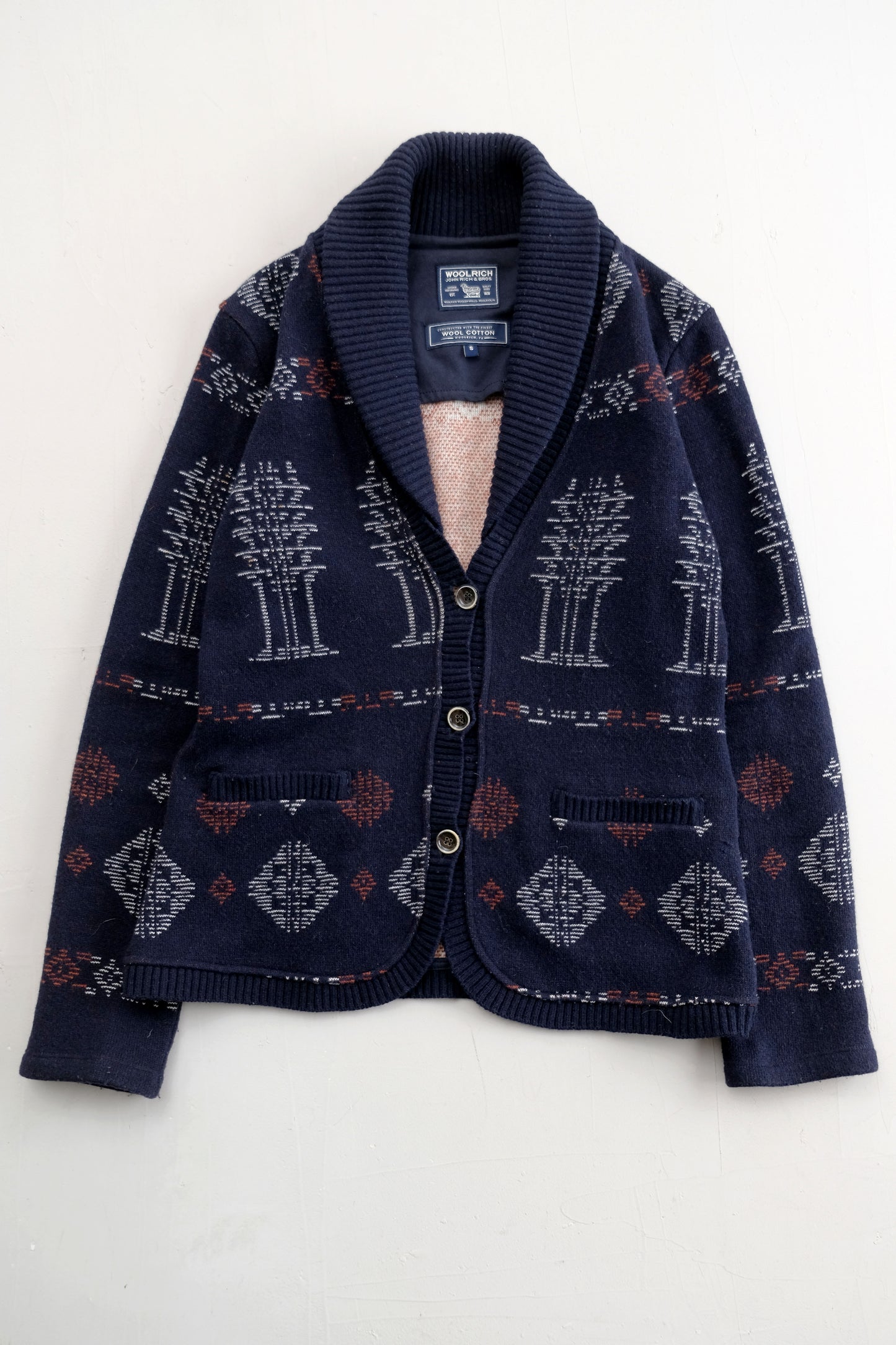 Navy Blue Sweater — Woolrich