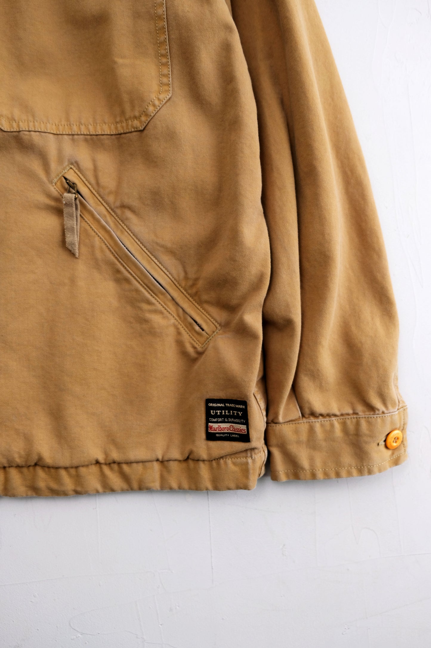 Mustard Utility Jacket — Marlboro Classics