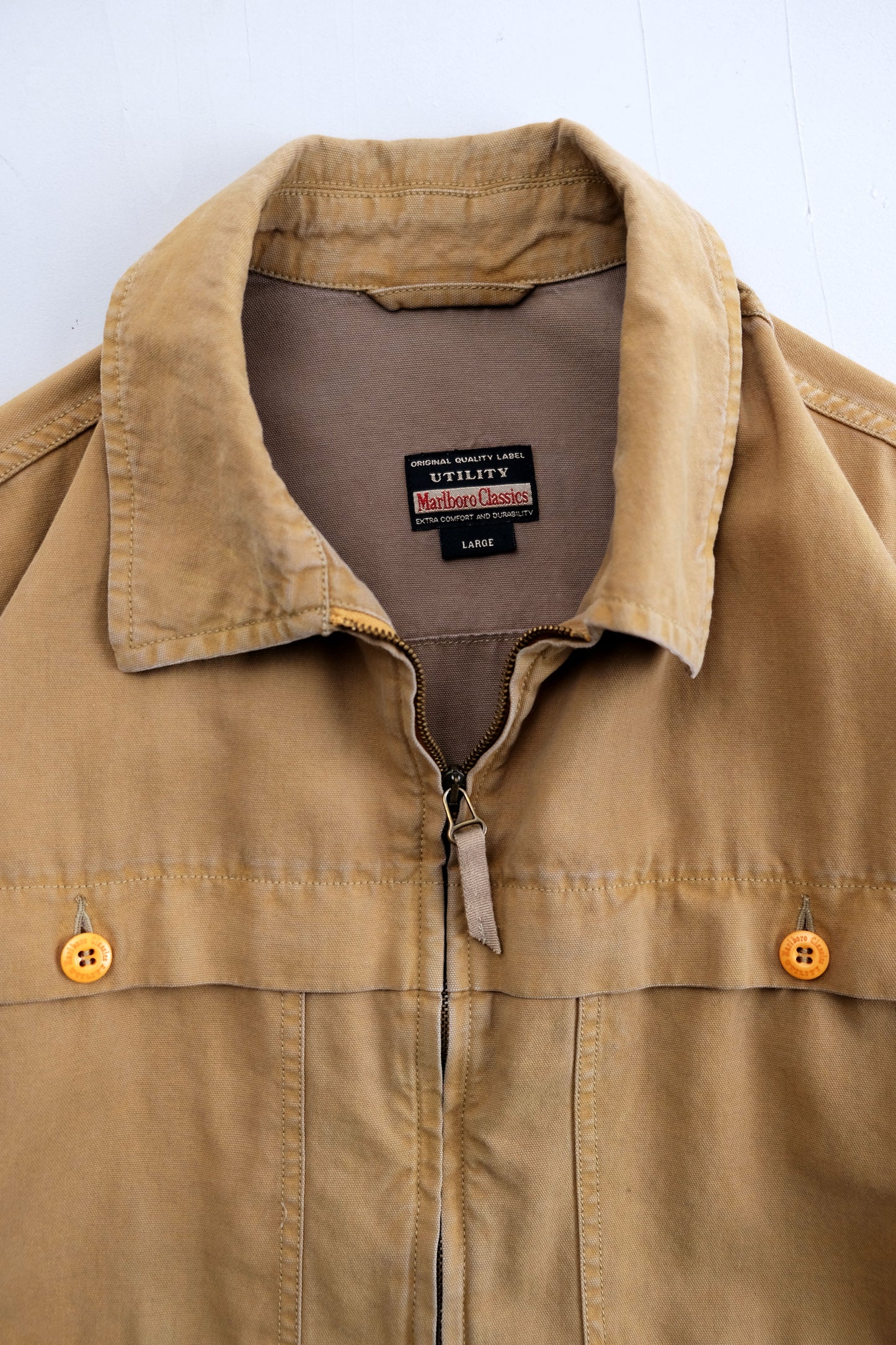 Mustard Utility Jacket — Marlboro Classics