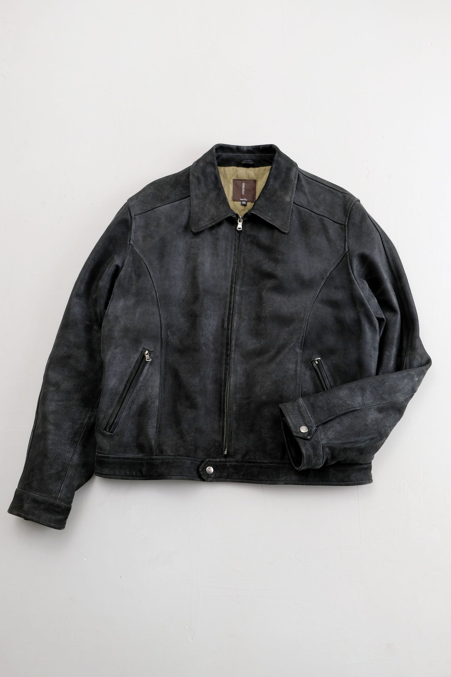 Vintage Suede Leather Jacket