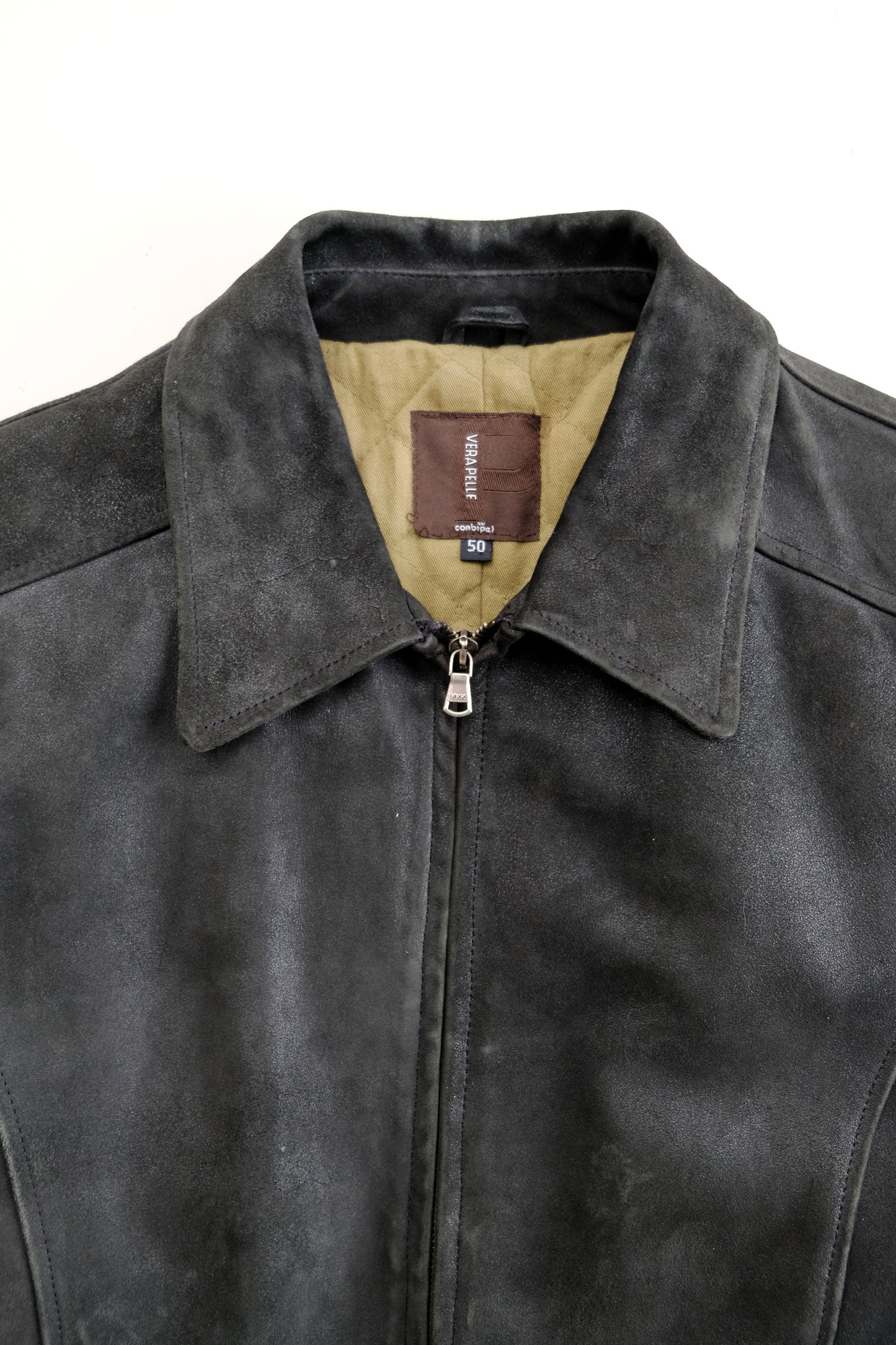 Vintage Suede Leather Jacket