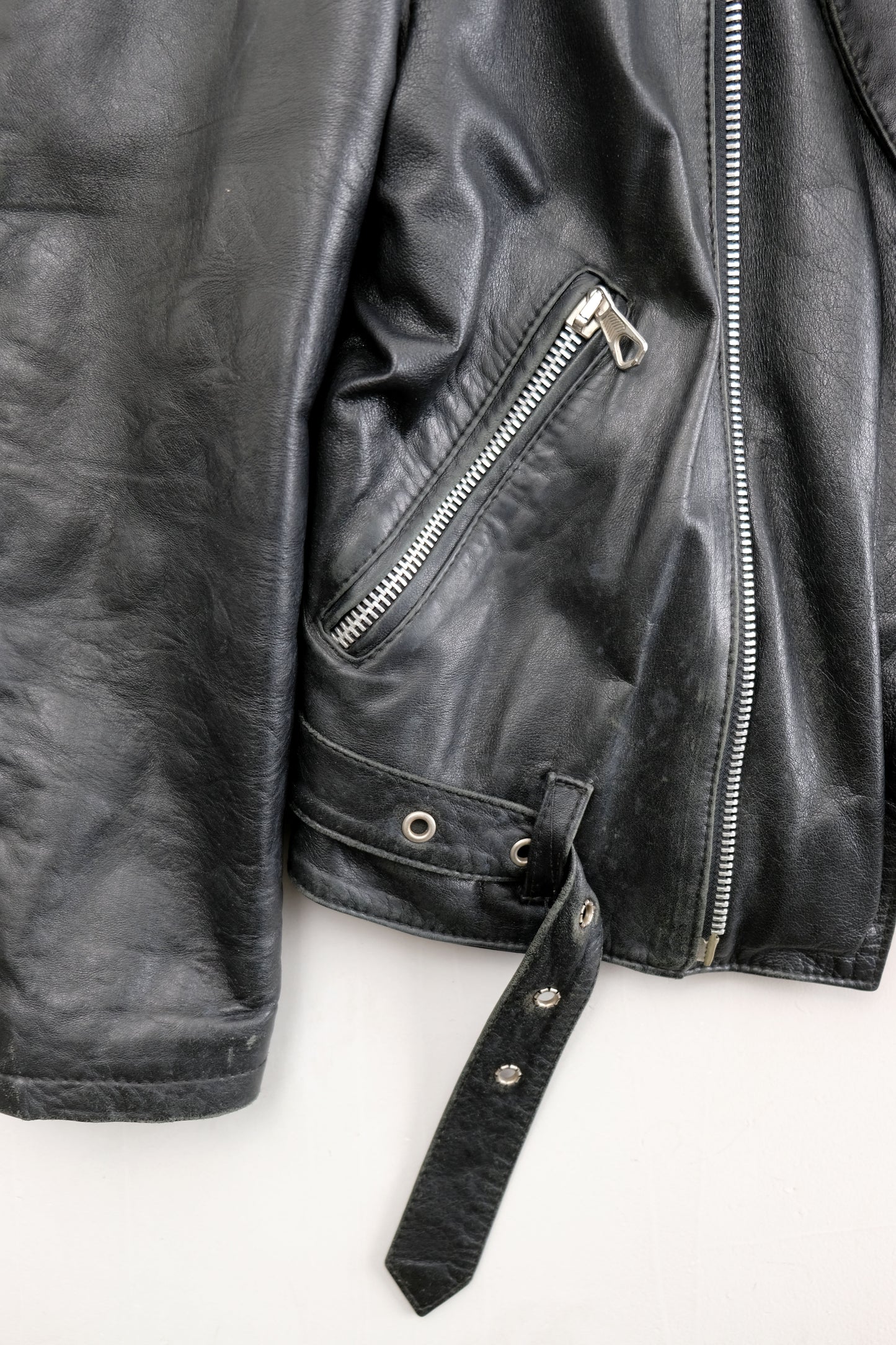 Leather Jacket Perfect Styke — Made in Italy