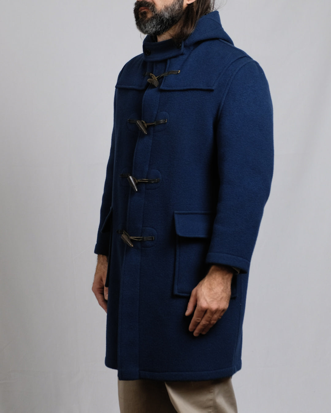 Blue Gloverall Dufflecoat