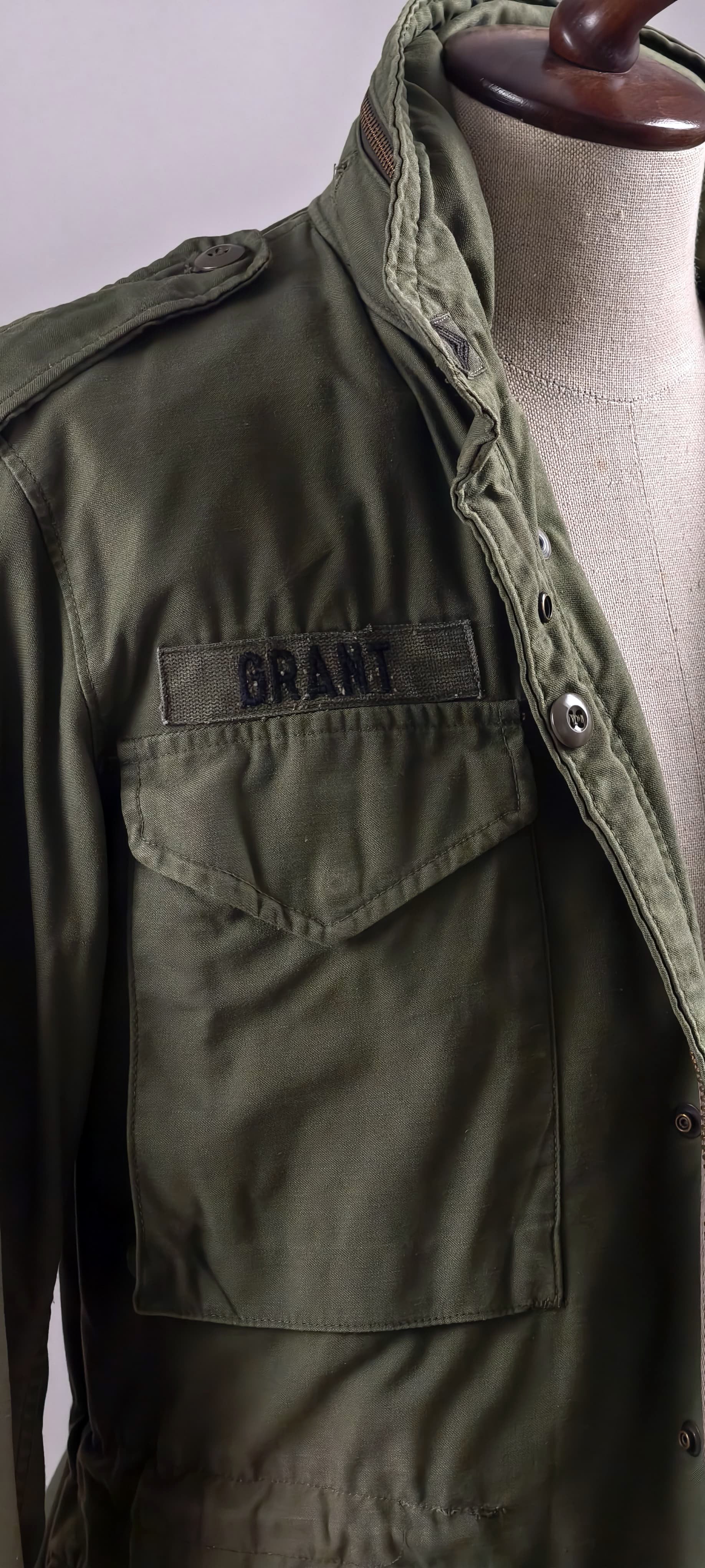 USA Military Fiels M-65 Jacket — Grant