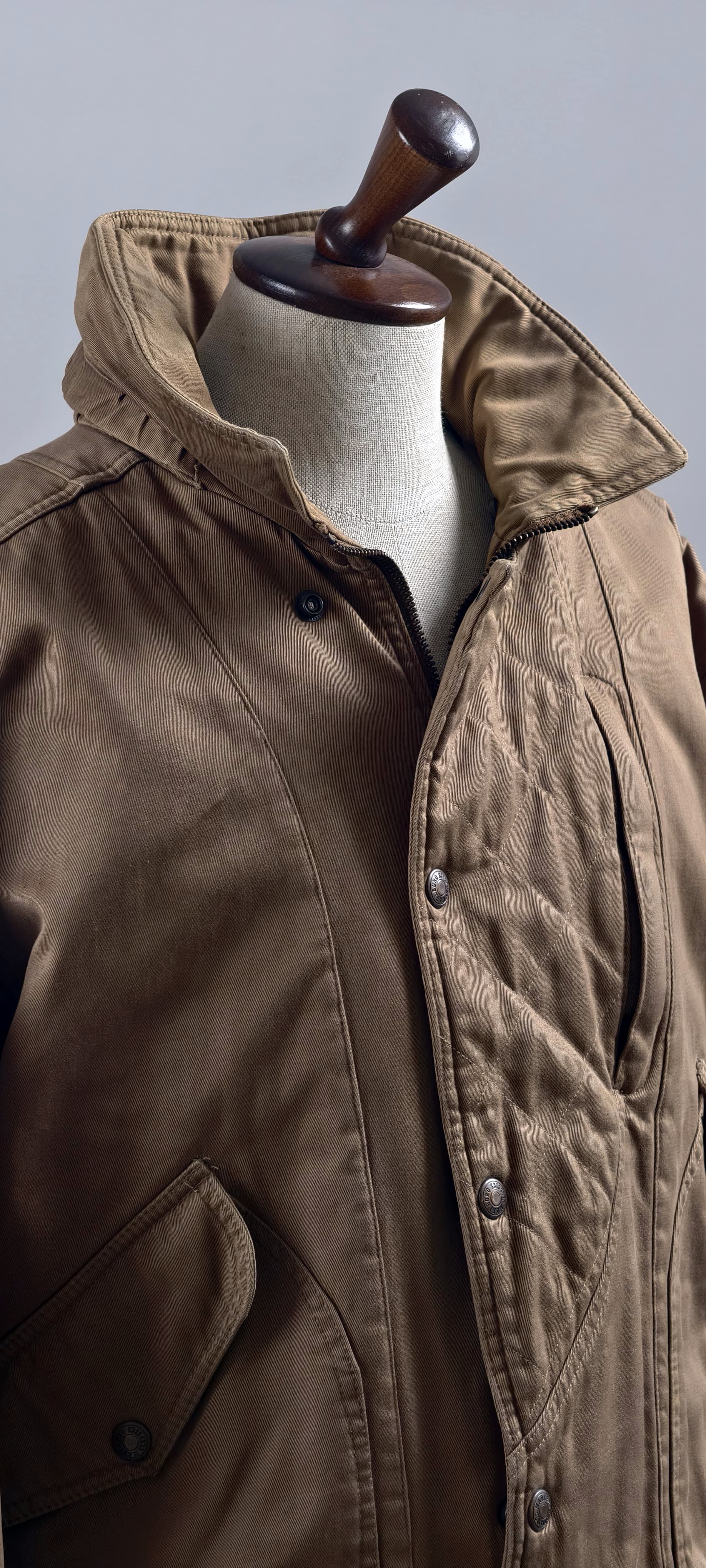 Vintage Bomber Aviator Heavy Jacket