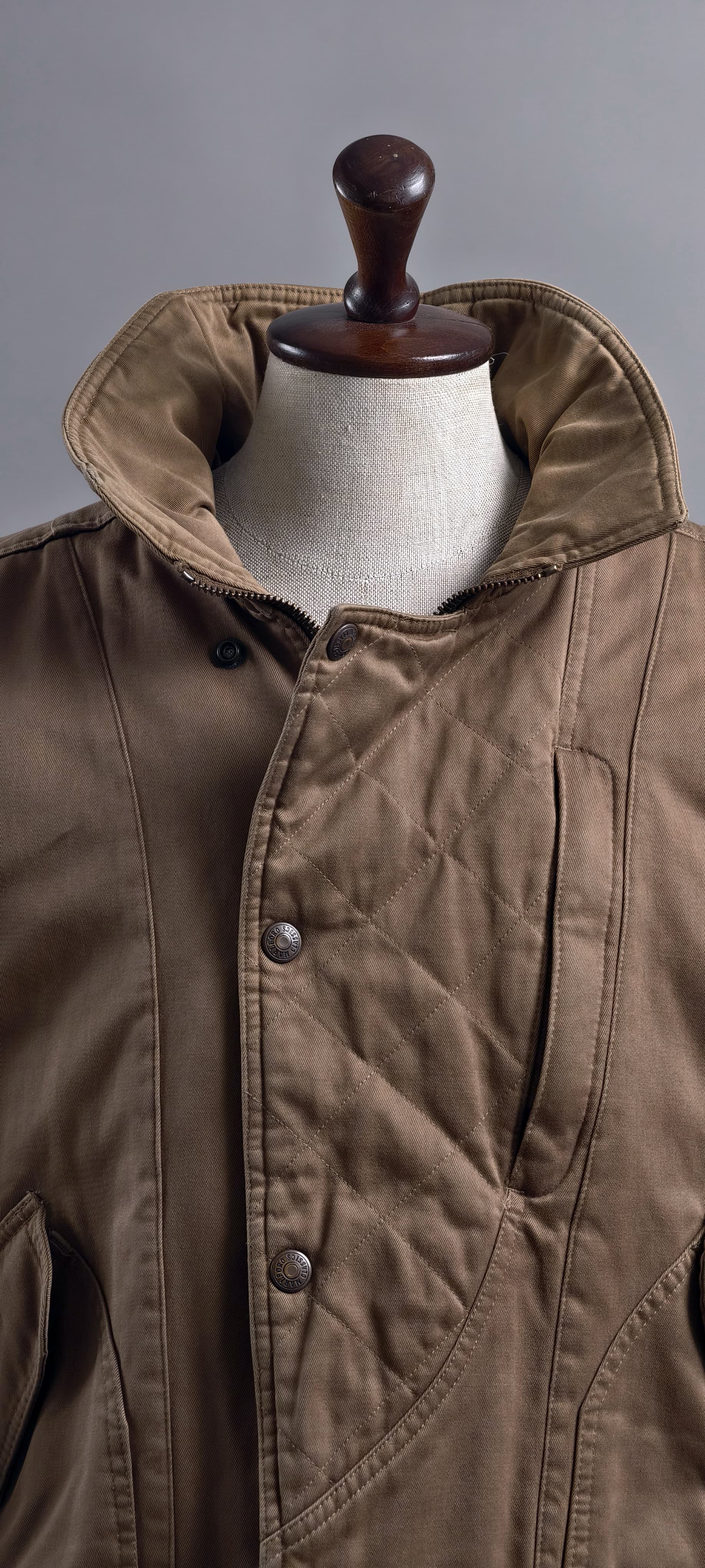 Vintage Bomber Aviator Heavy Jacket