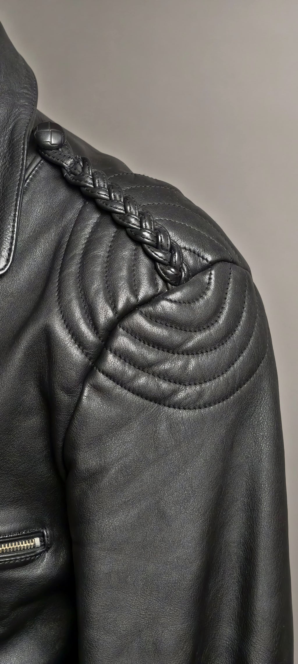 Leather Jacket Rider Style