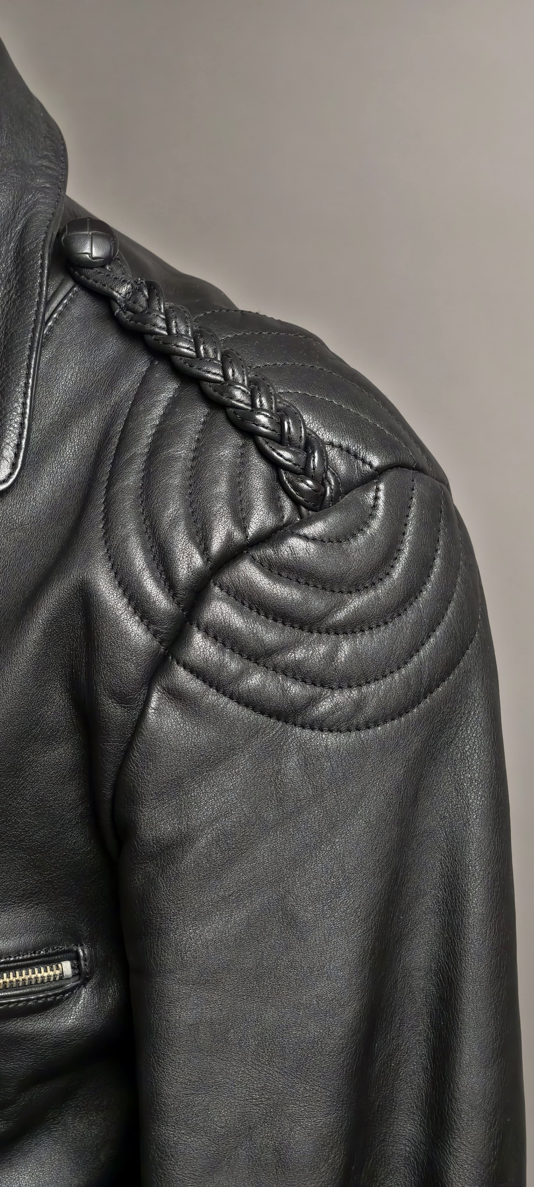 Leather Jacket Rider Style