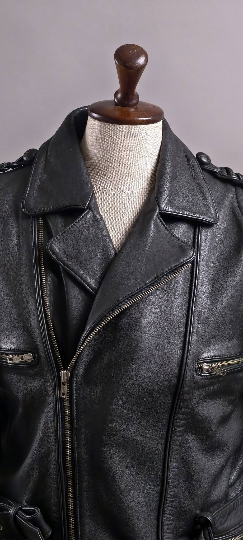 Leather Jacket Rider Style