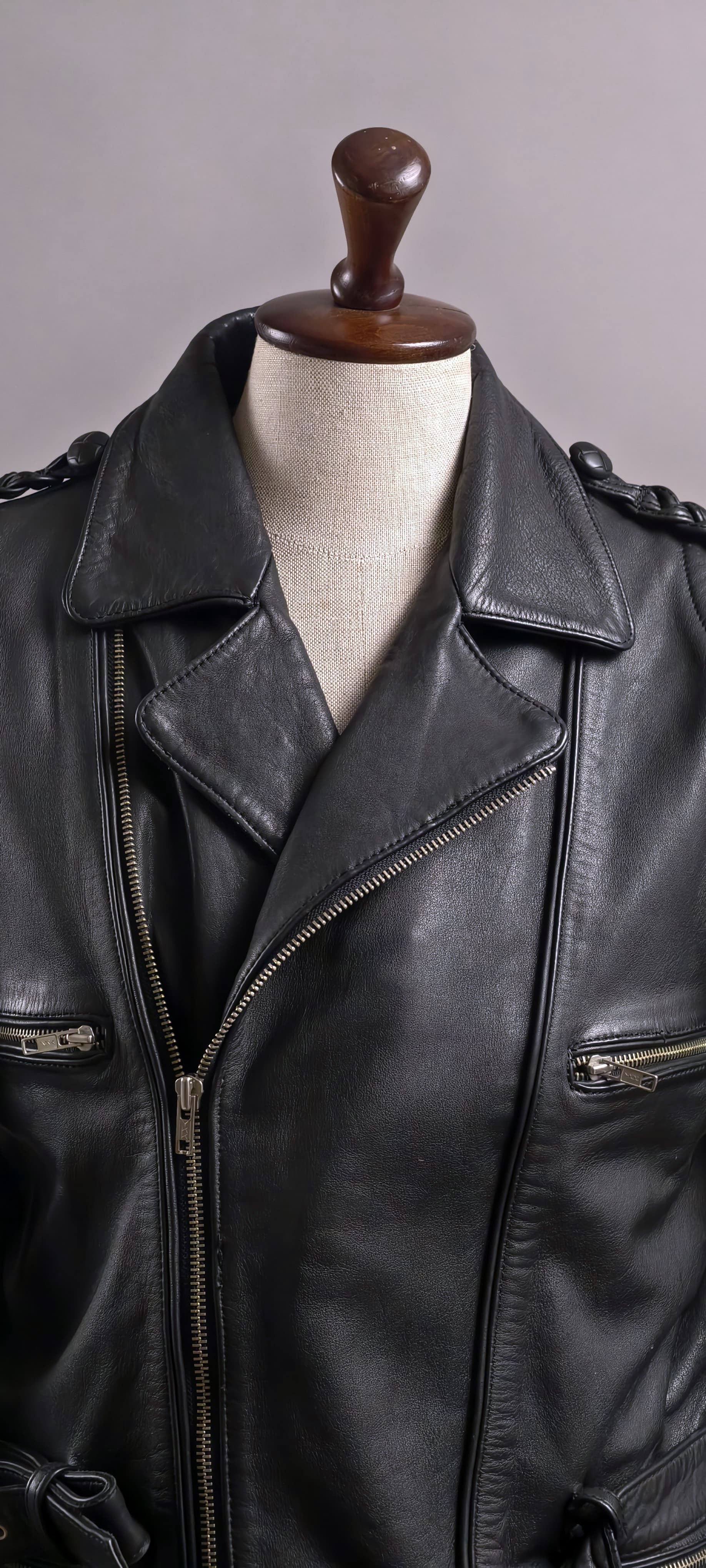 Leather Jacket Rider Style