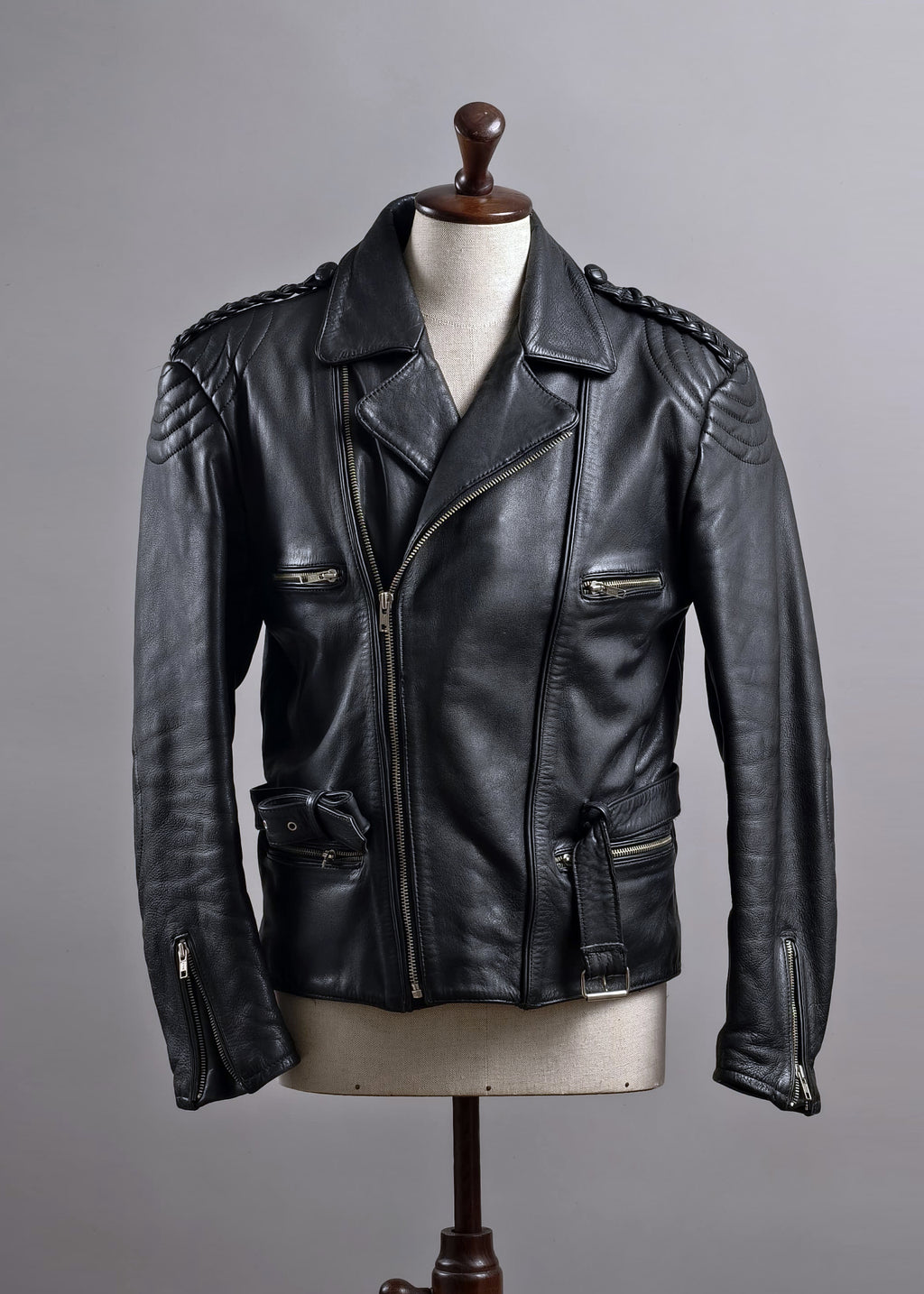Leather Jacket Rider Style