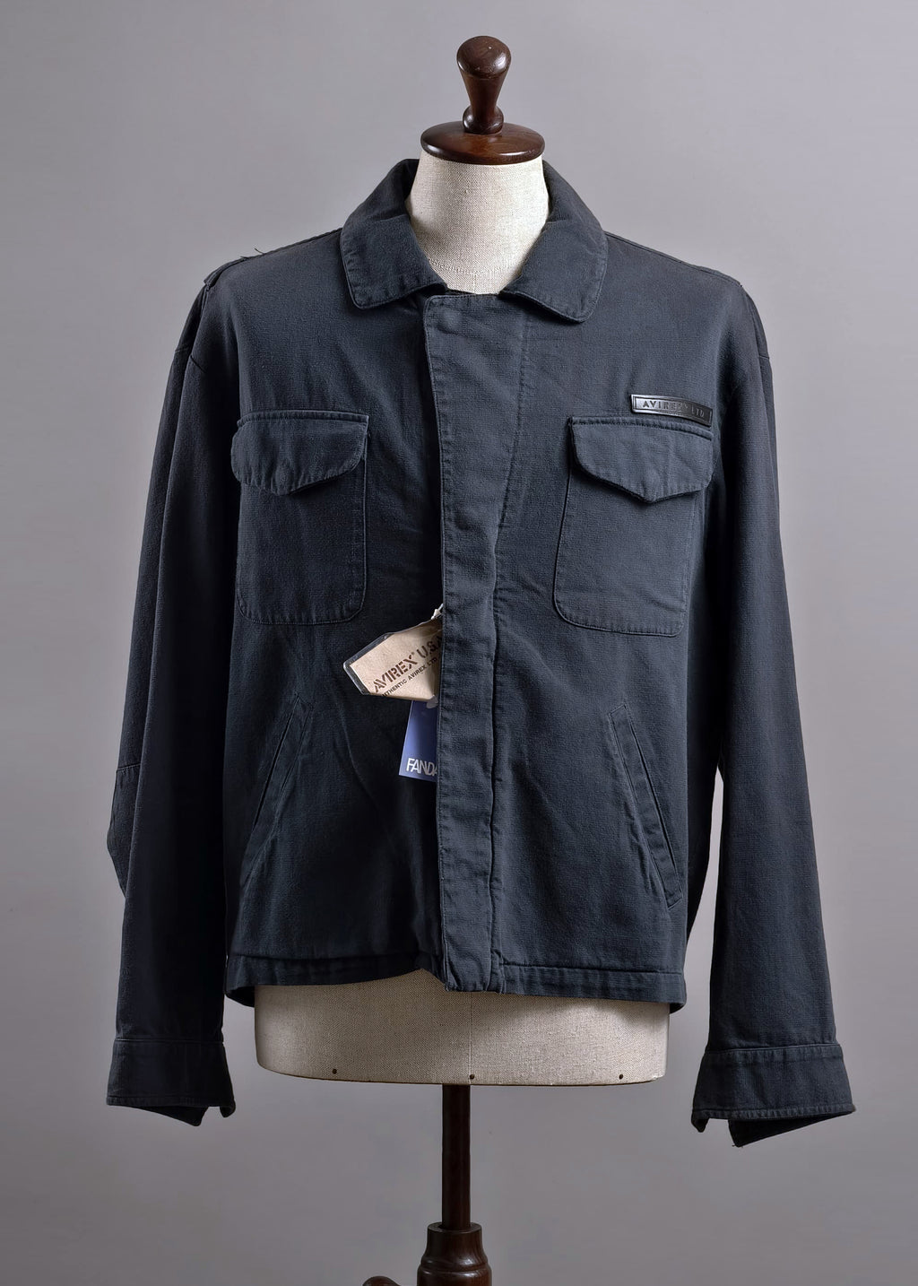 Military Inspired Thick Cotton Jacket — Avirex
