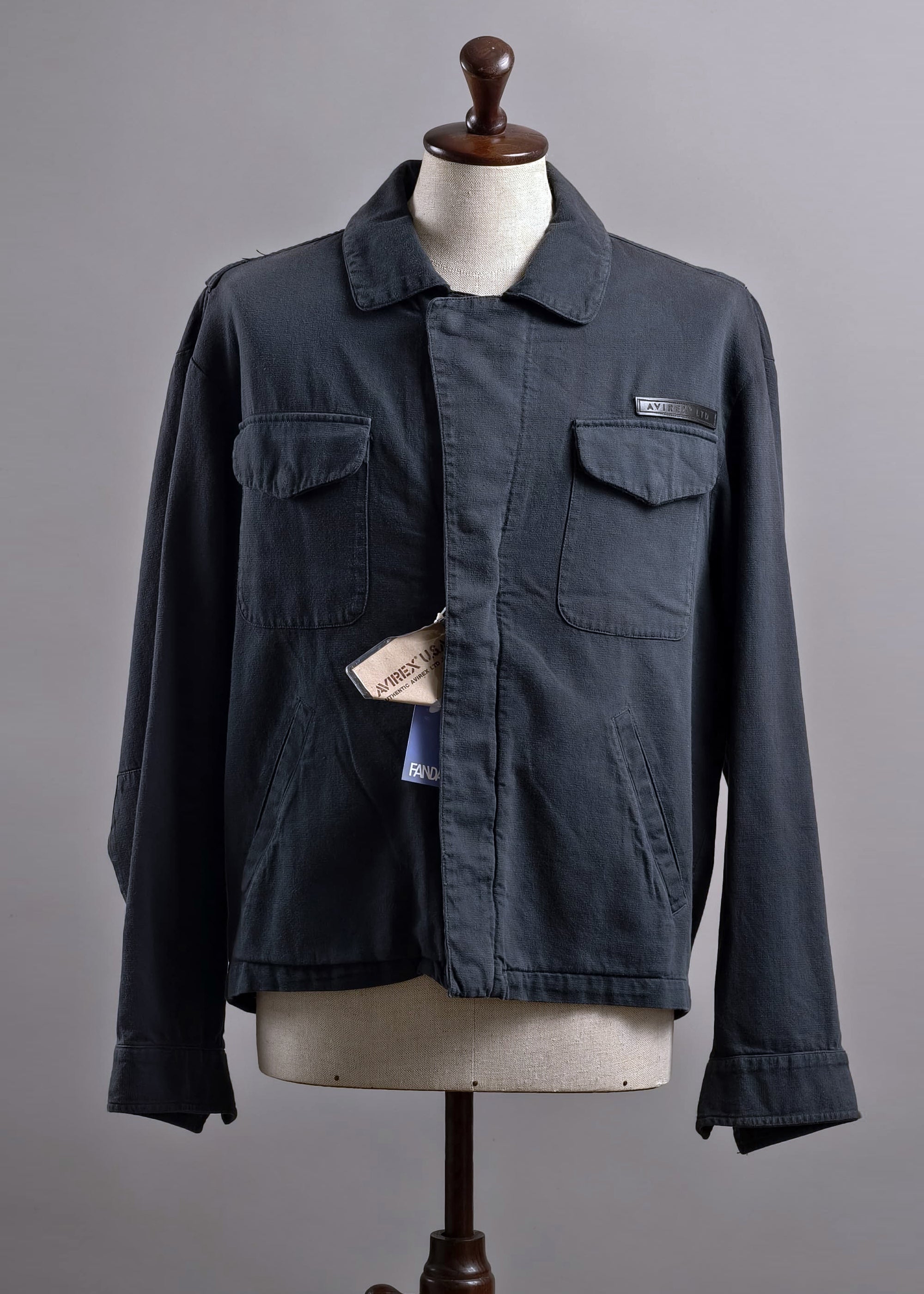 Military Inspired Thick Cotton Jacket — Avirex