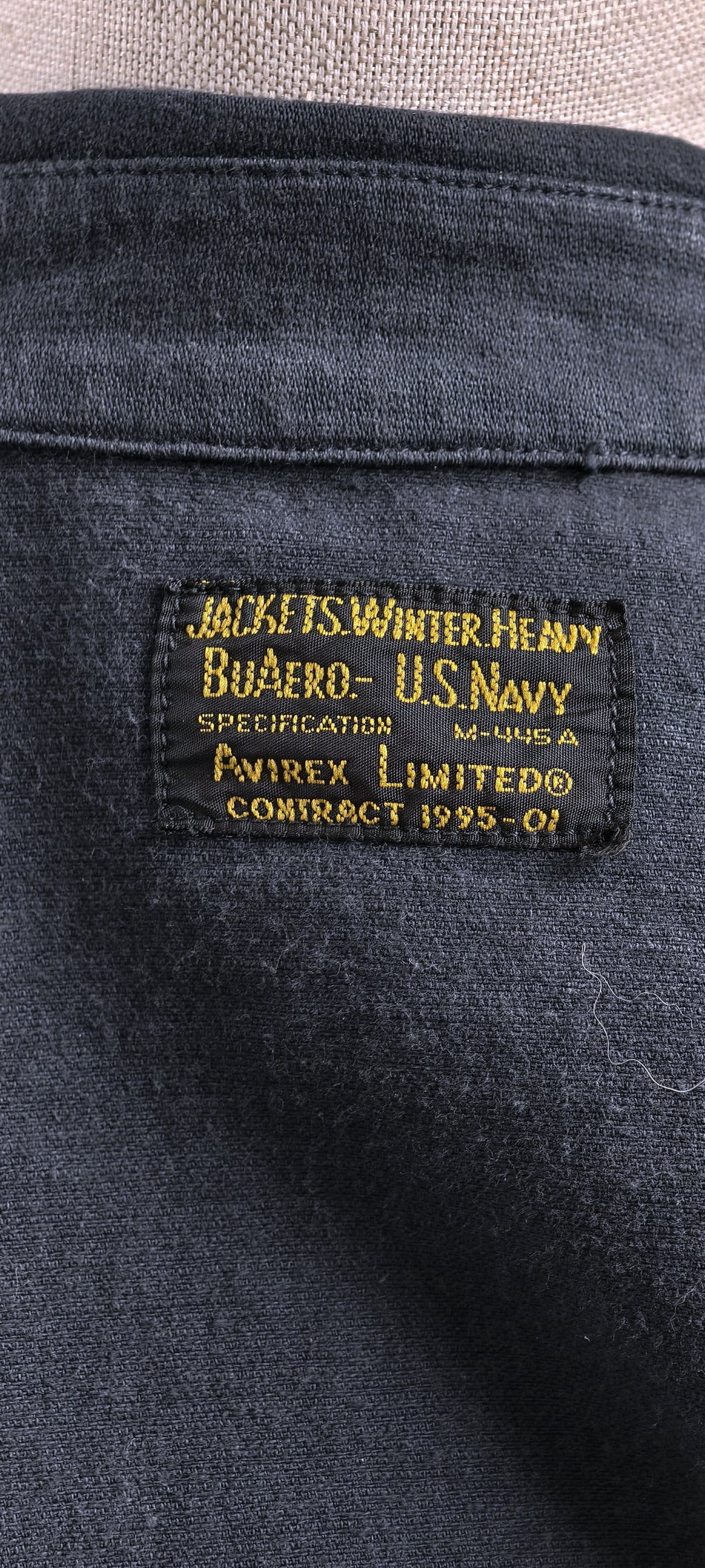 Military Inspired Thick Cotton Jacket — Avirex