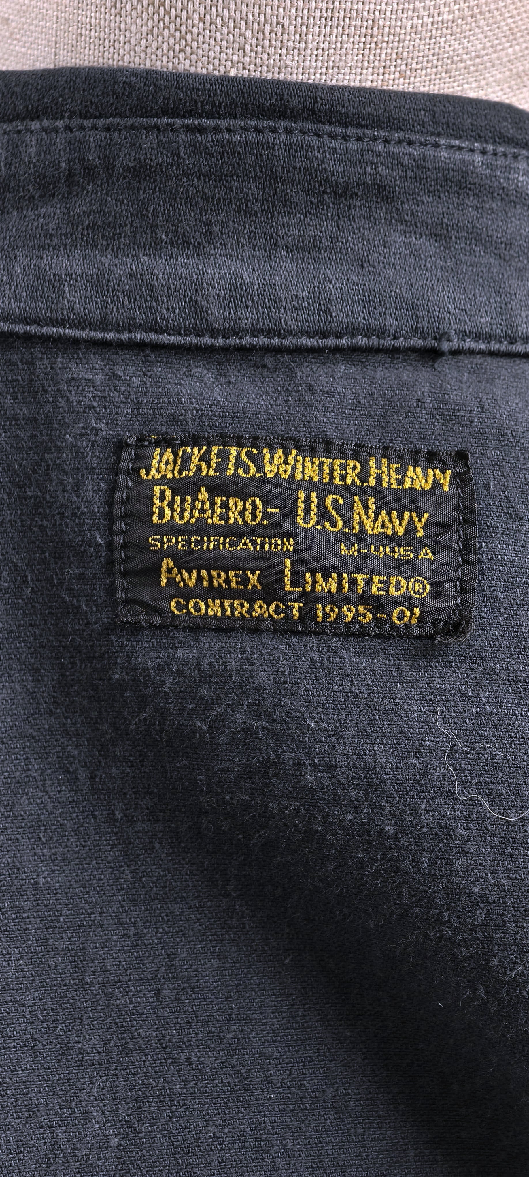 Military Inspired Thick Cotton Jacket — Avirex