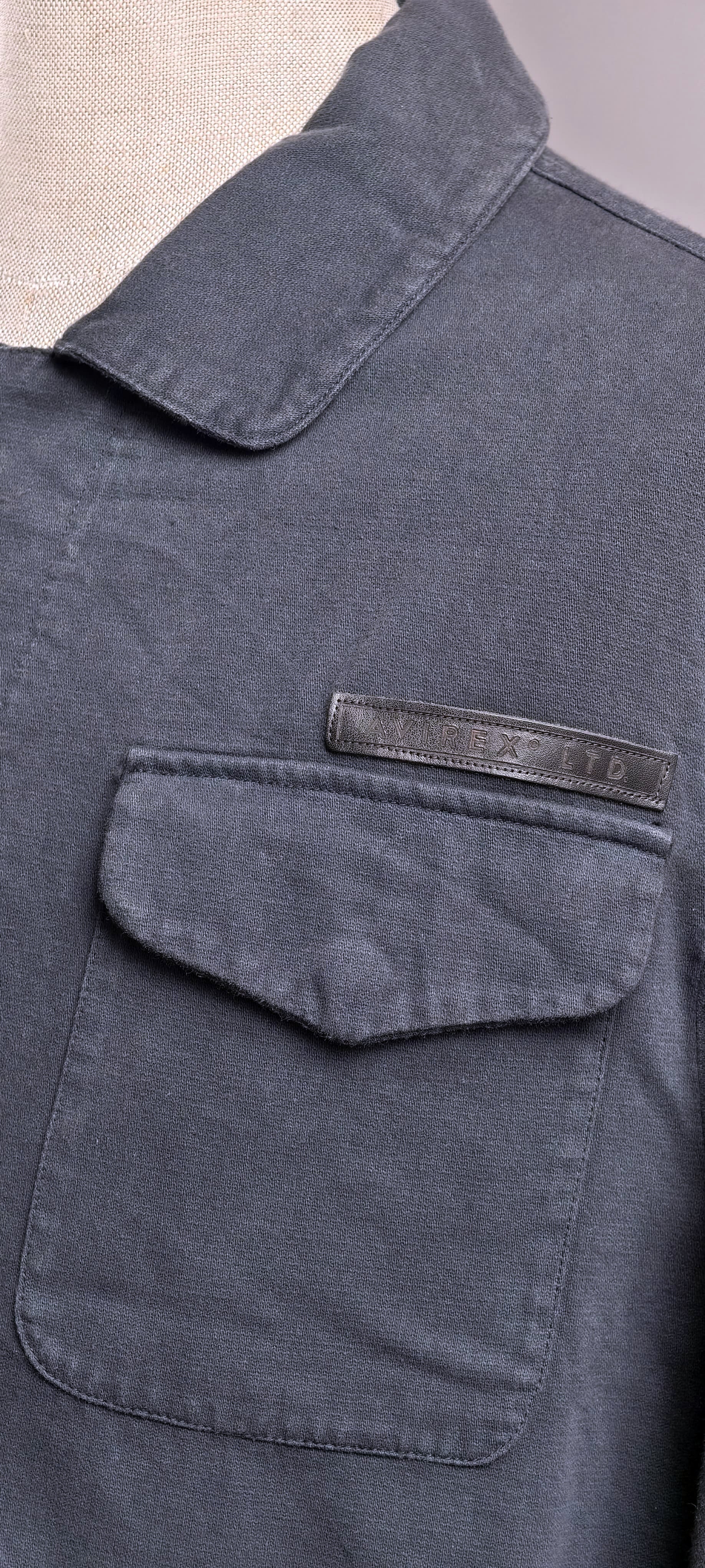 Military Inspired Thick Cotton Jacket — Avirex