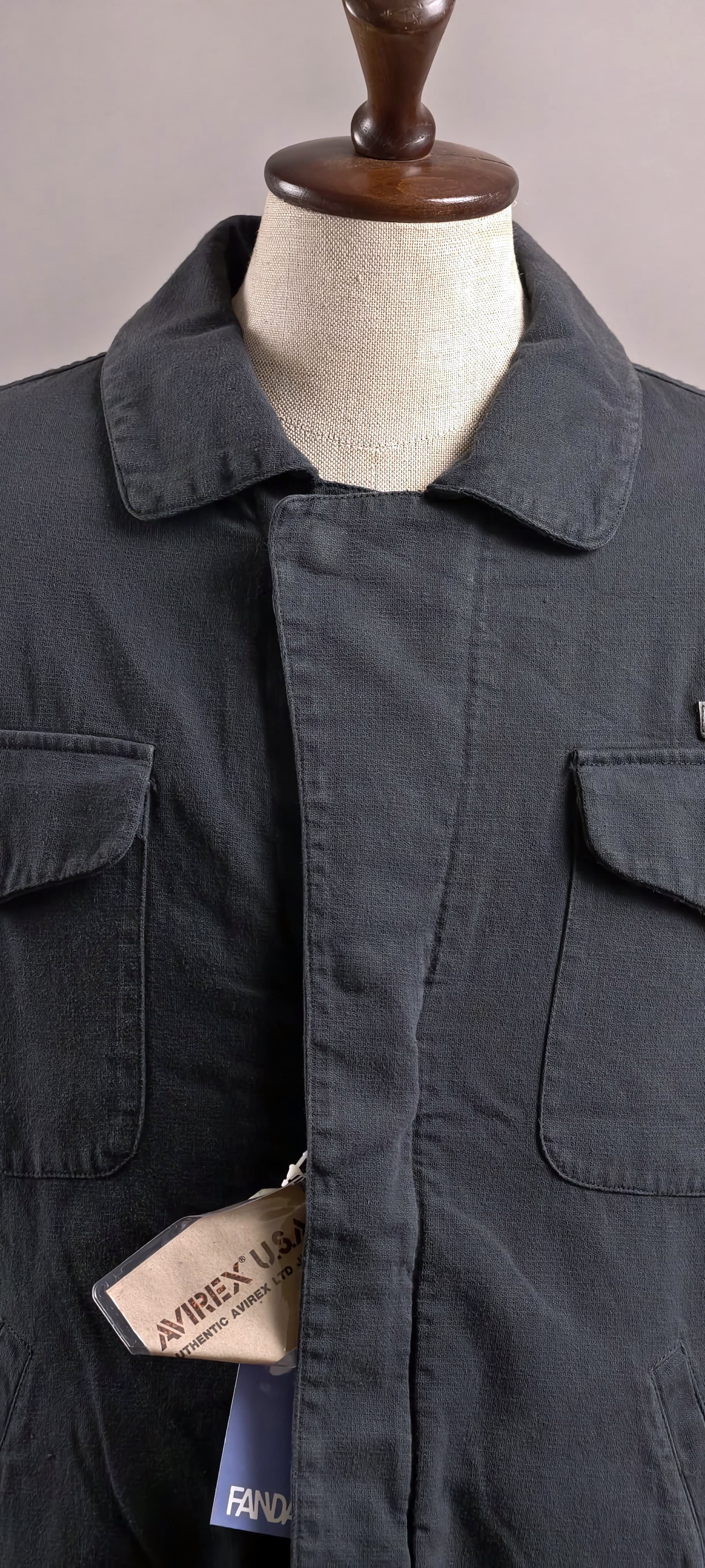 Military Inspired Thick Cotton Jacket — Avirex