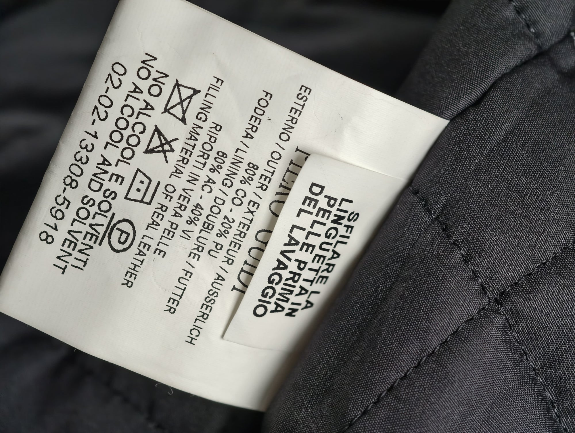 Piero Guidi Bomber Style Padded Jacket