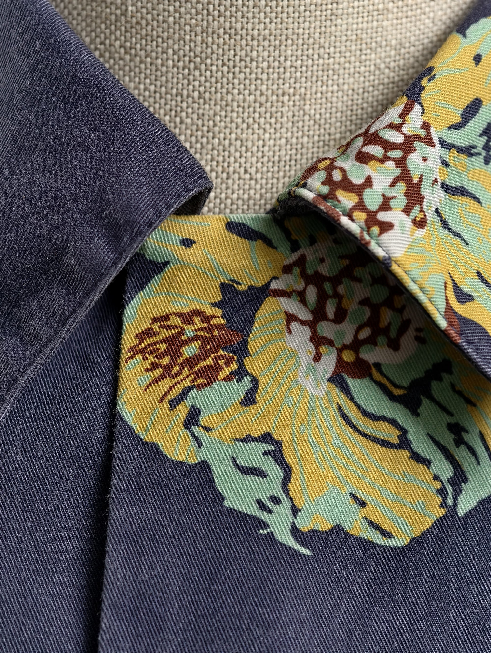 A.P.C. Floral Shirt — Thick Cotton