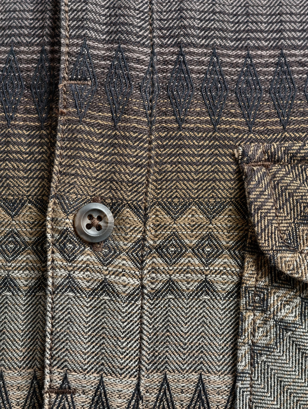 Edwin Geometric Design Shirt