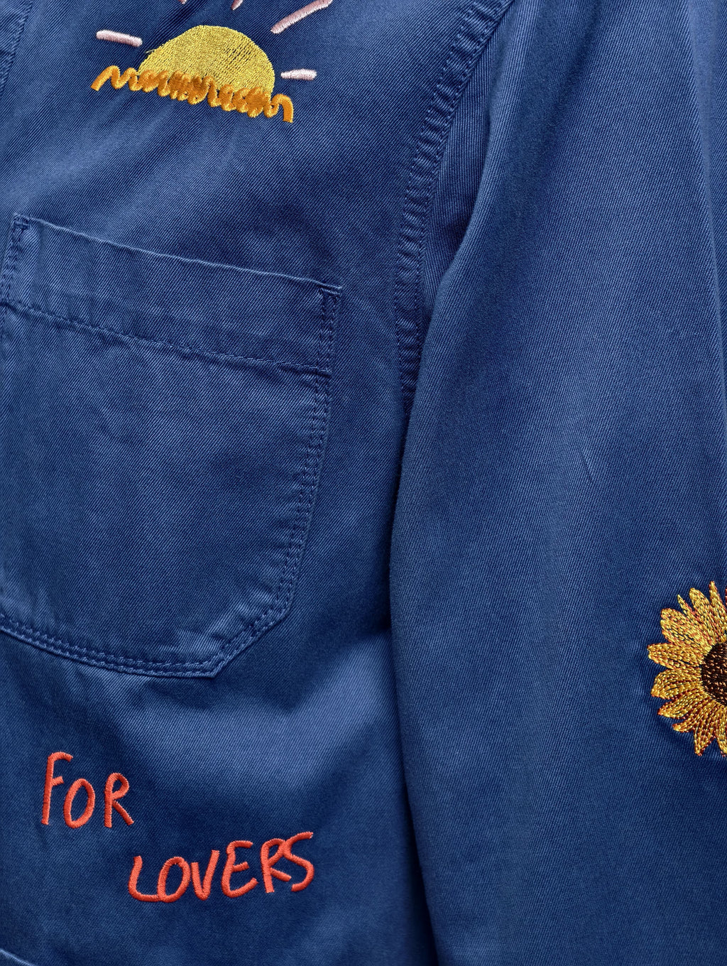 Handmade Embroidery Overshirt — Cool