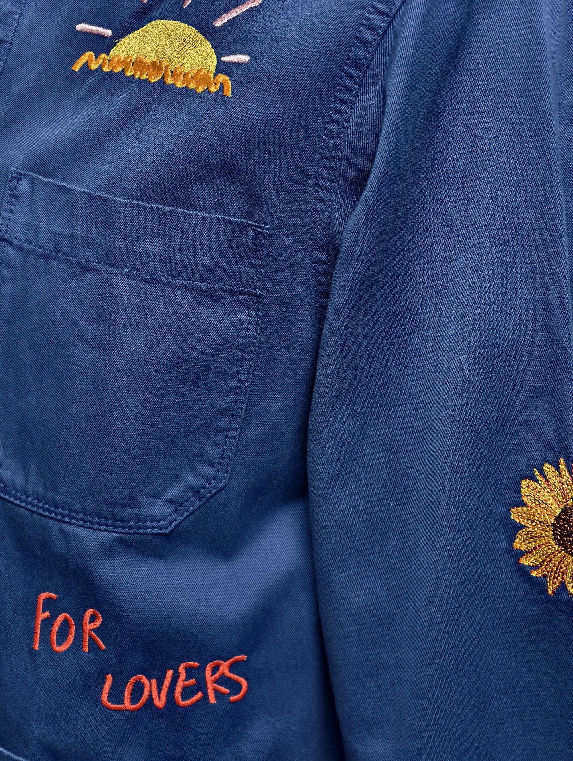 Handmade Embroidery Overshirt — Cool