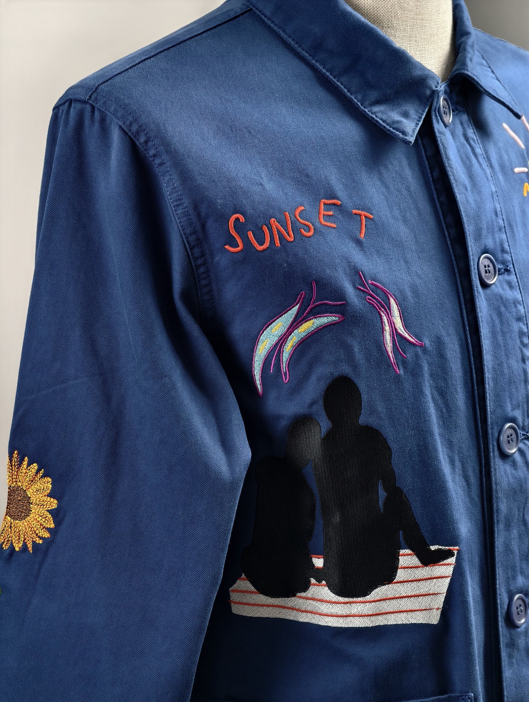 Handmade Embroidery Overshirt — Cool