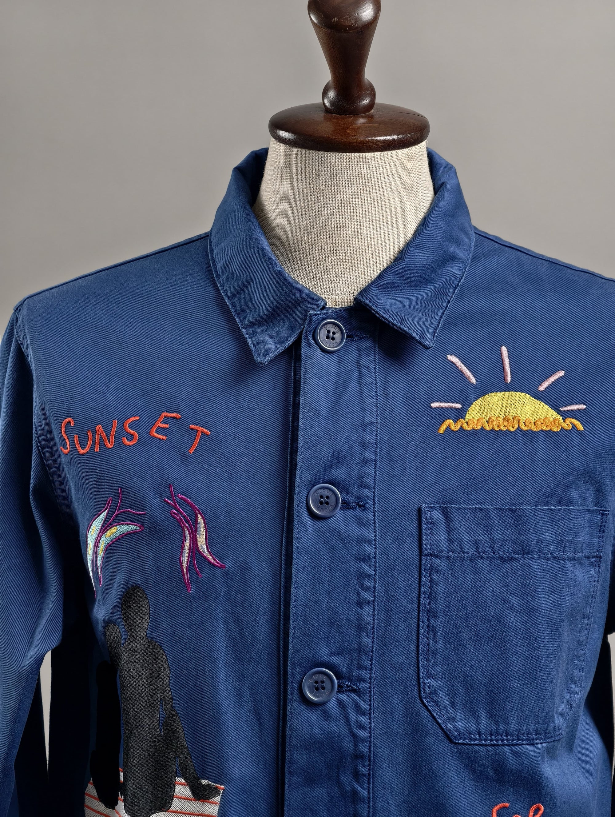 Handmade Embroidery Overshirt — Cool