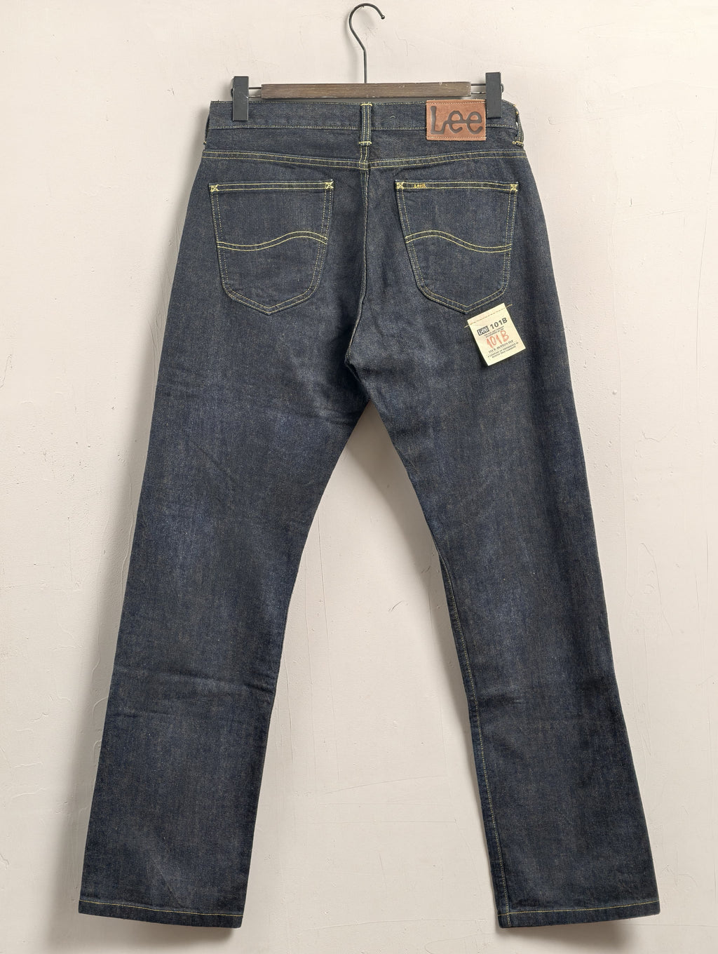 Lee 101 Selvedge Denim Jeans — 101 B Button Fly
