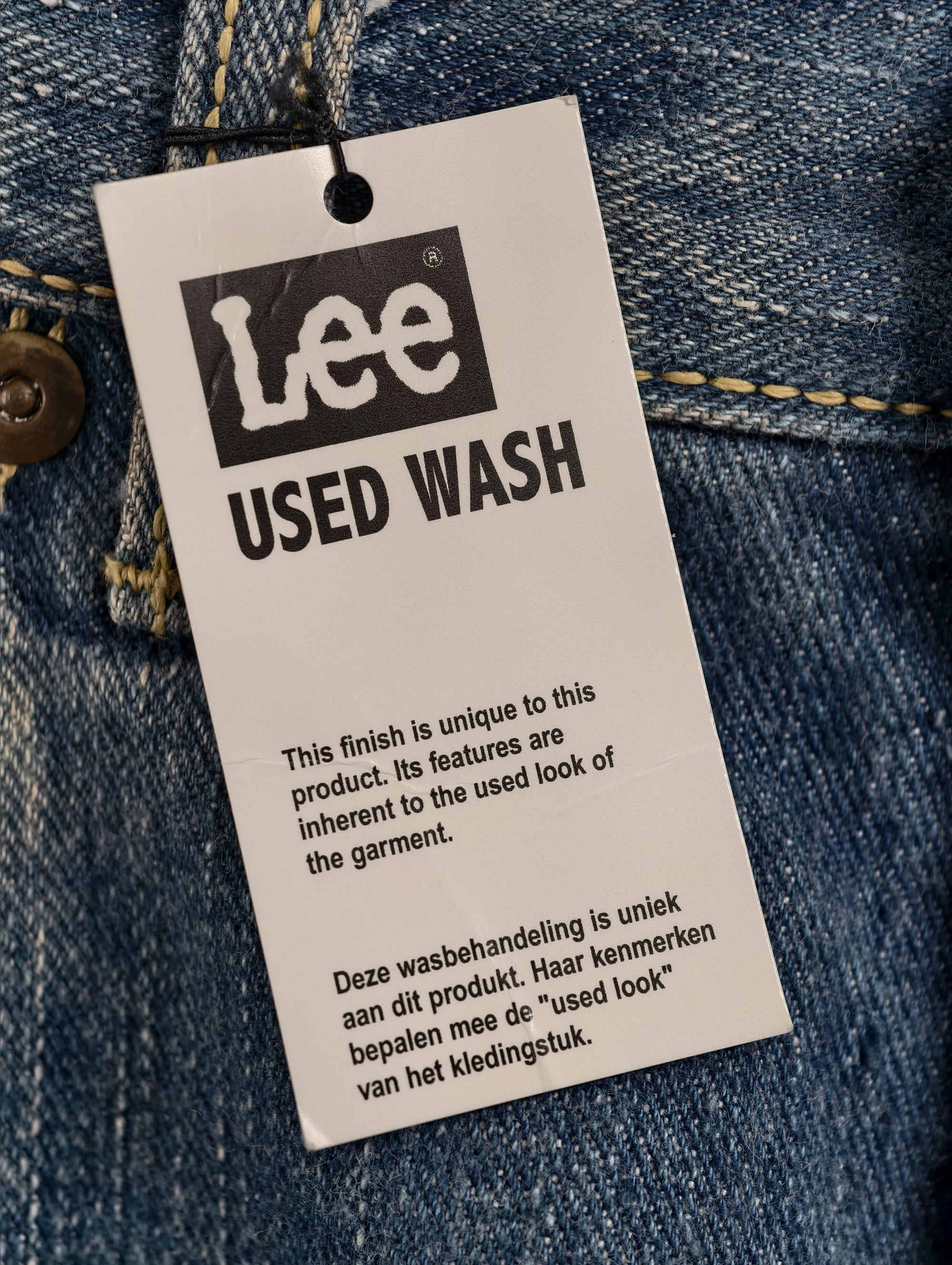 Lee 101 Selvedge Denim Jeans — 101 Z Streak Gazer
