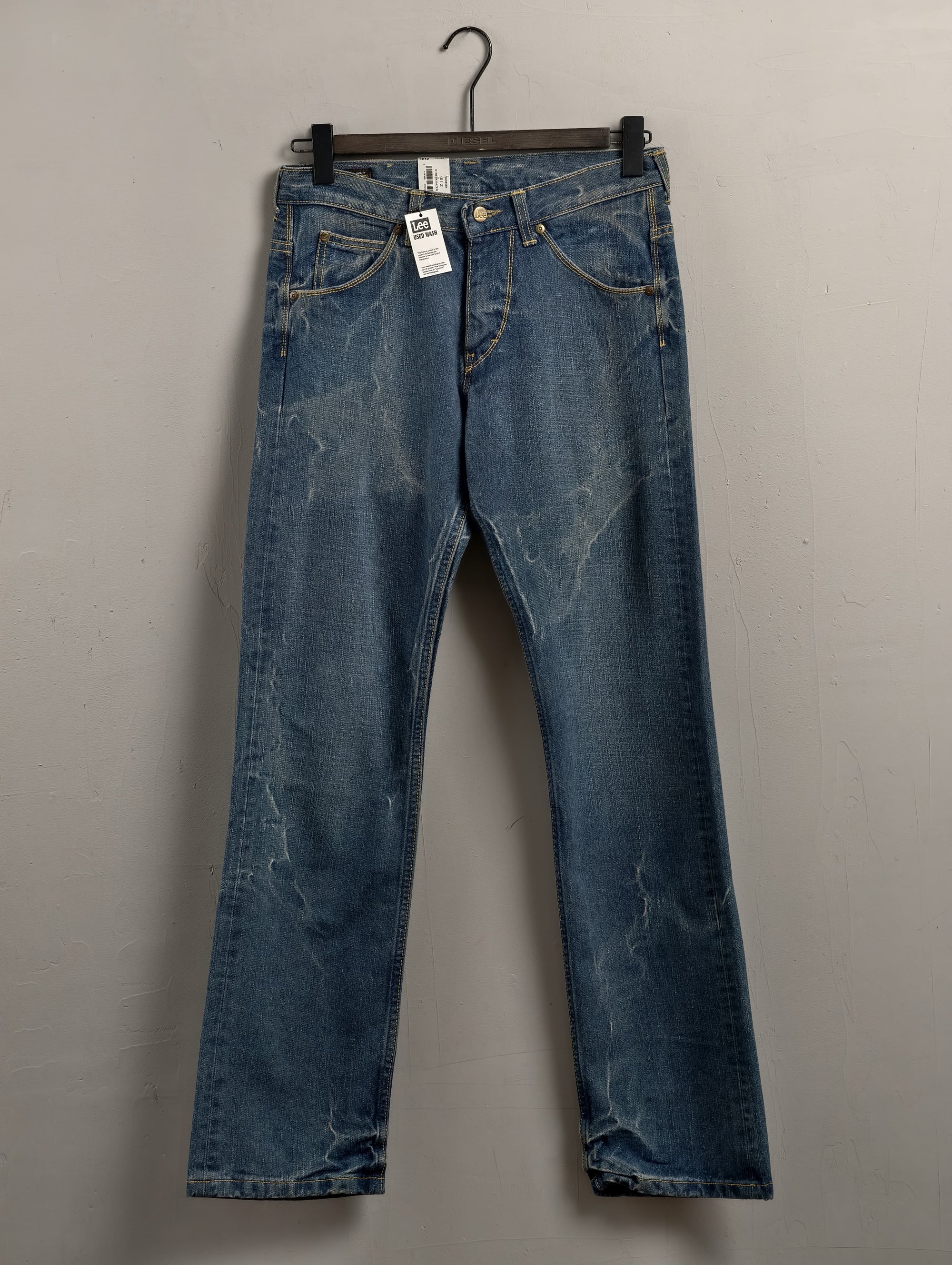 Lee 101 Selvedge Denim Jeans — 101 Z Streak Gazer