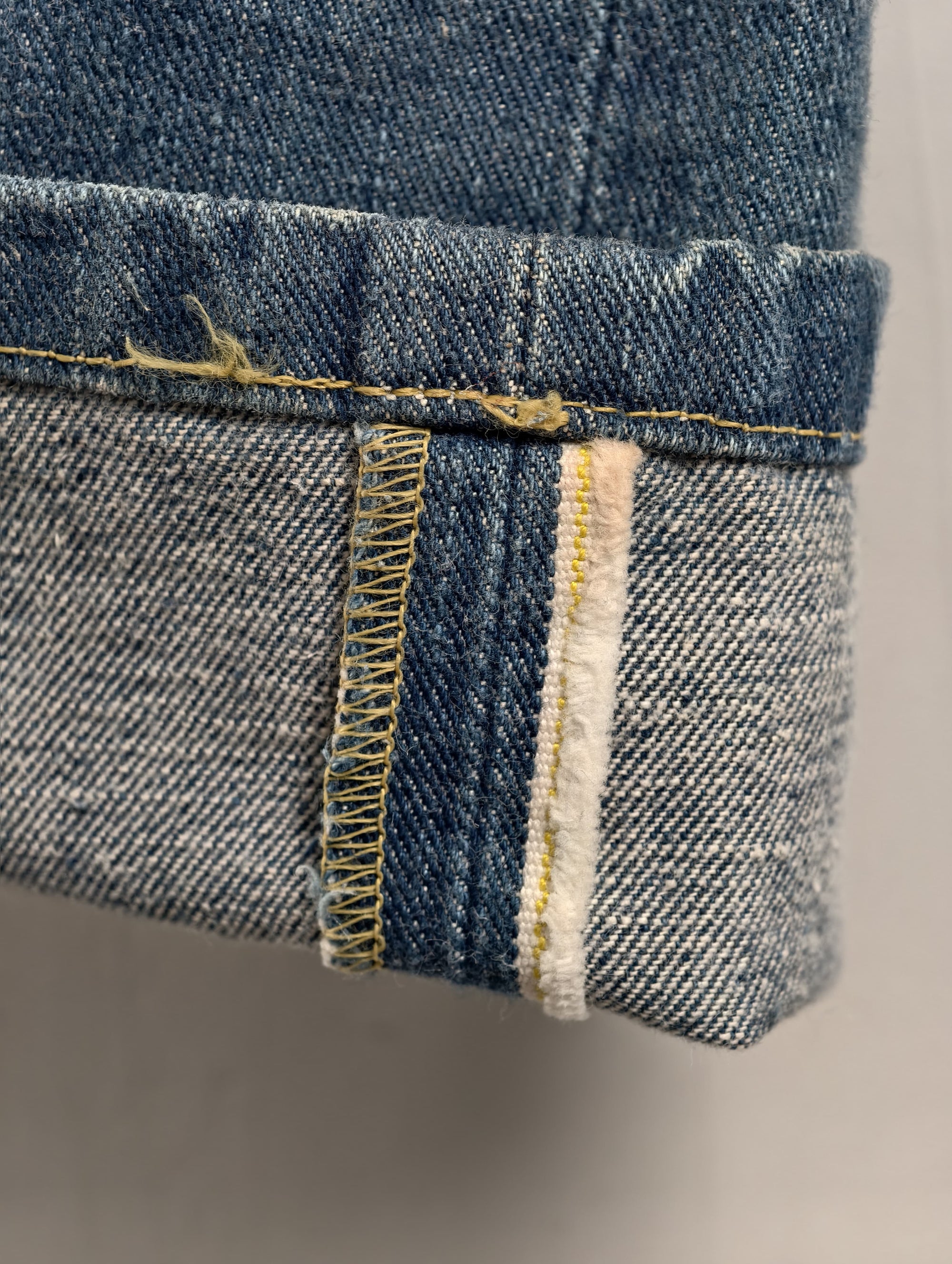 Lee 101 Selvedge Denim Jeans — 101 Z Streak Gazer
