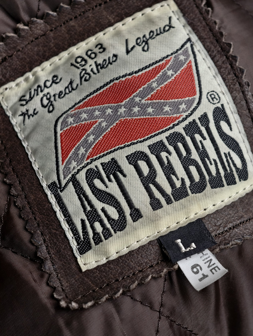 3 Ganci Brown Leather Jacket