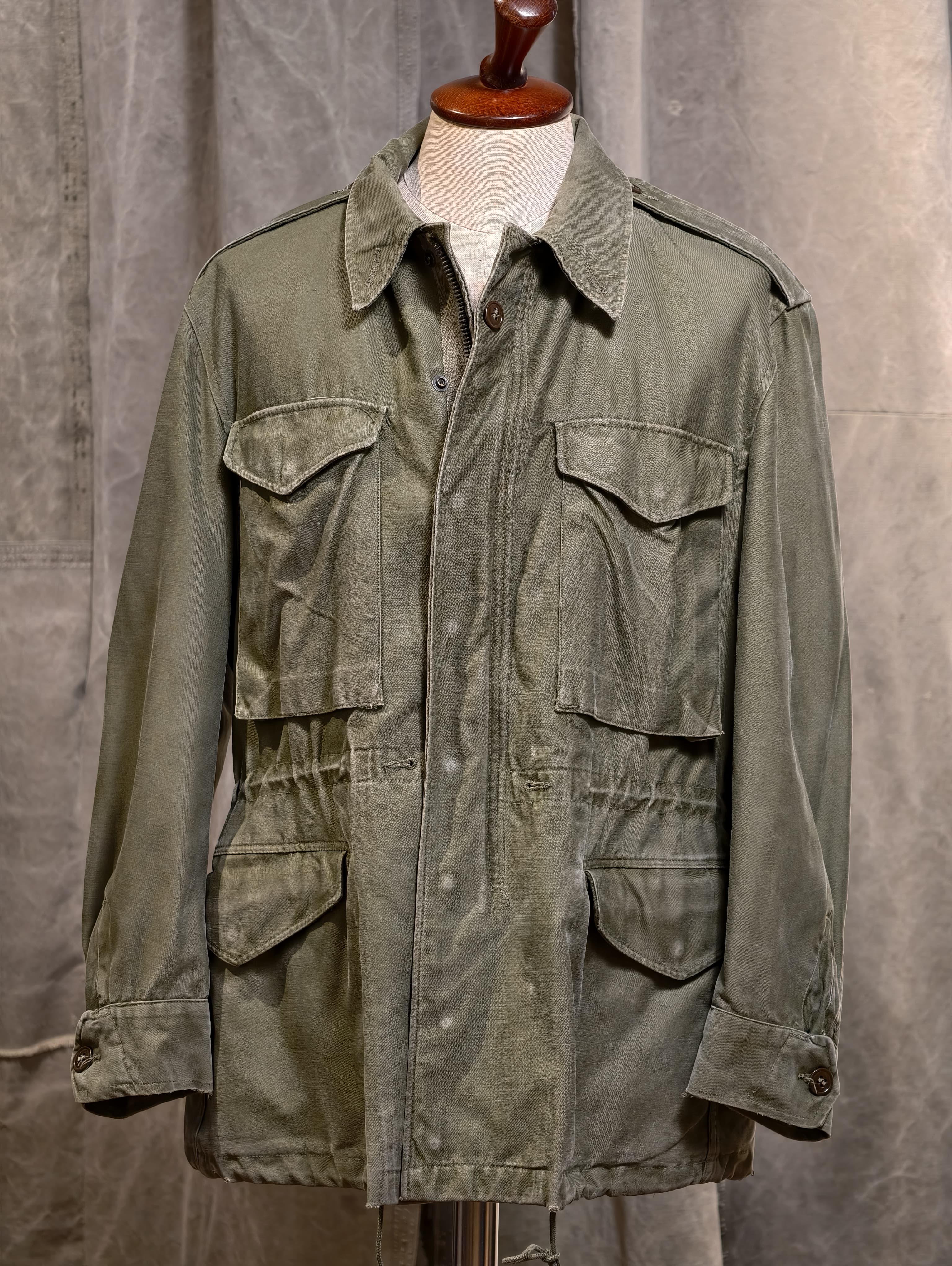 US ARMY M-51 Field Jacket CROWNジップ U.S. Army M-51 Field Jacket — Crown Zip – fandango