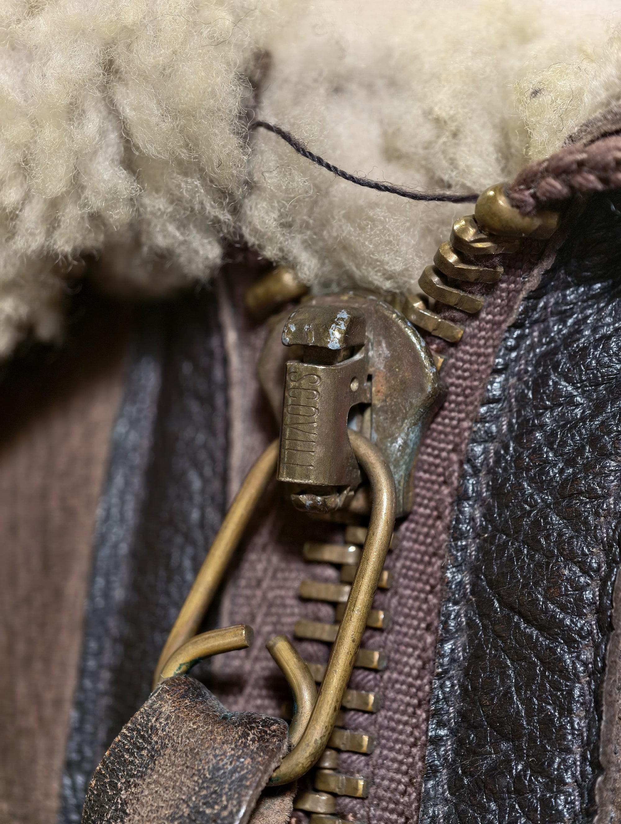 Avirex Type B-3 Shearling Jacket — MiUSA