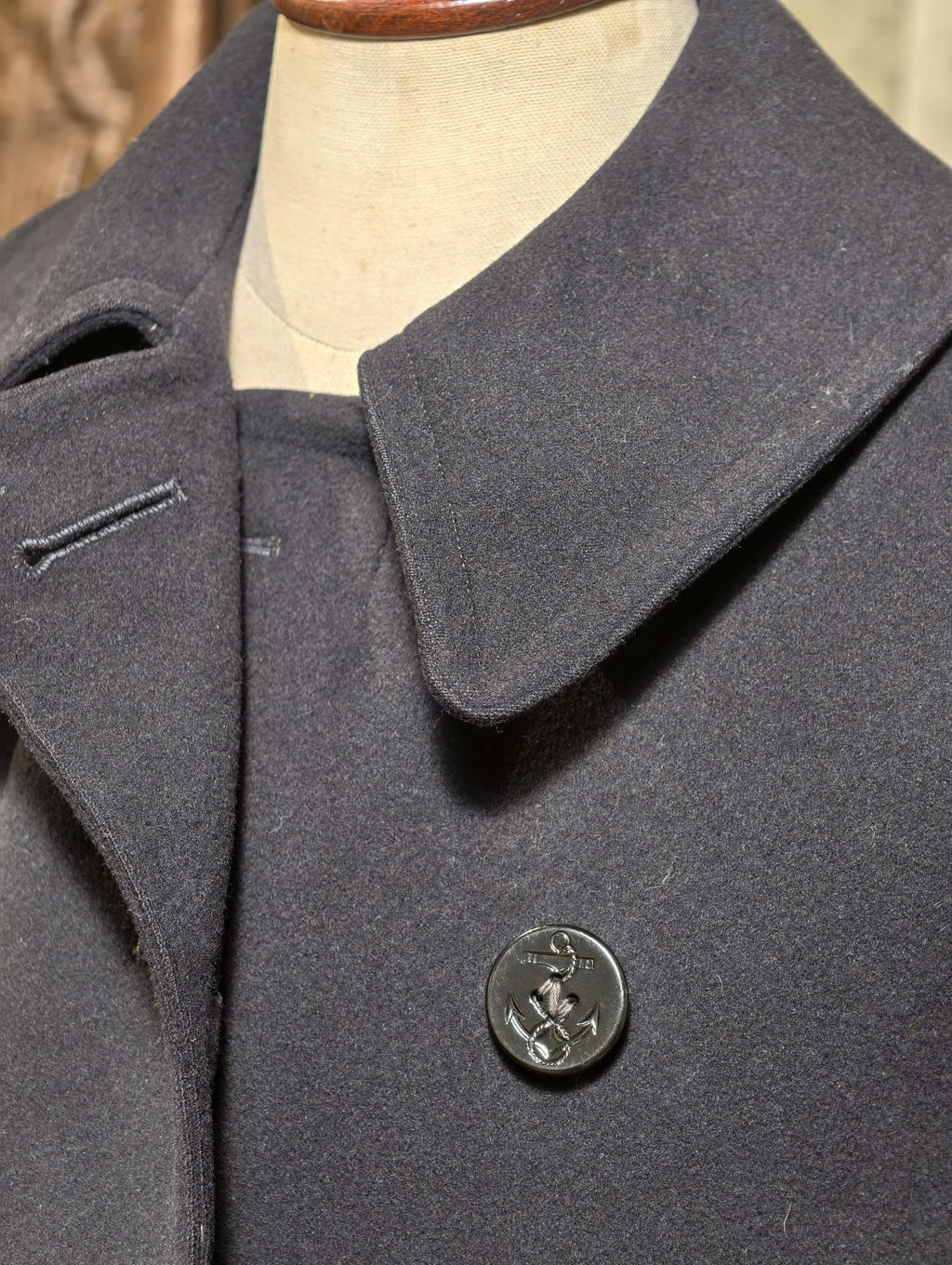 Vintage USA Peacoat — 2WW Period — Size S/M