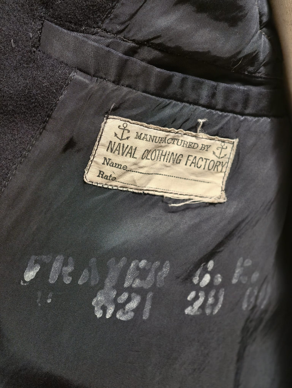 Vintage USA Peacoat — 2WW Period — Size S/M