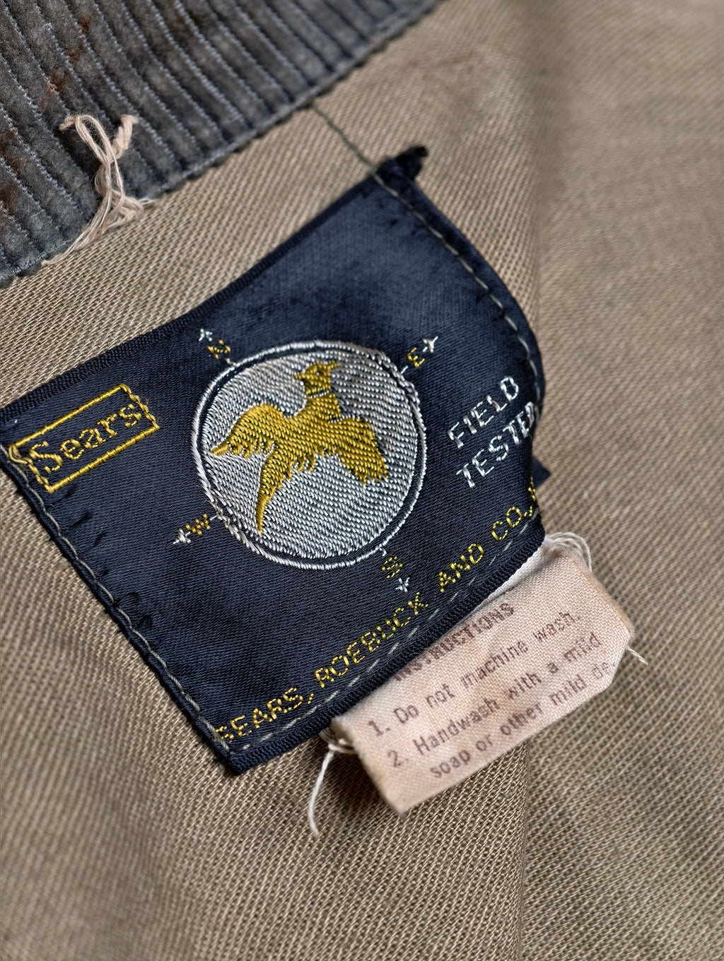 Vintage Sears Field Tested Hunting Jacket - 1960s/1970s - Made in USA