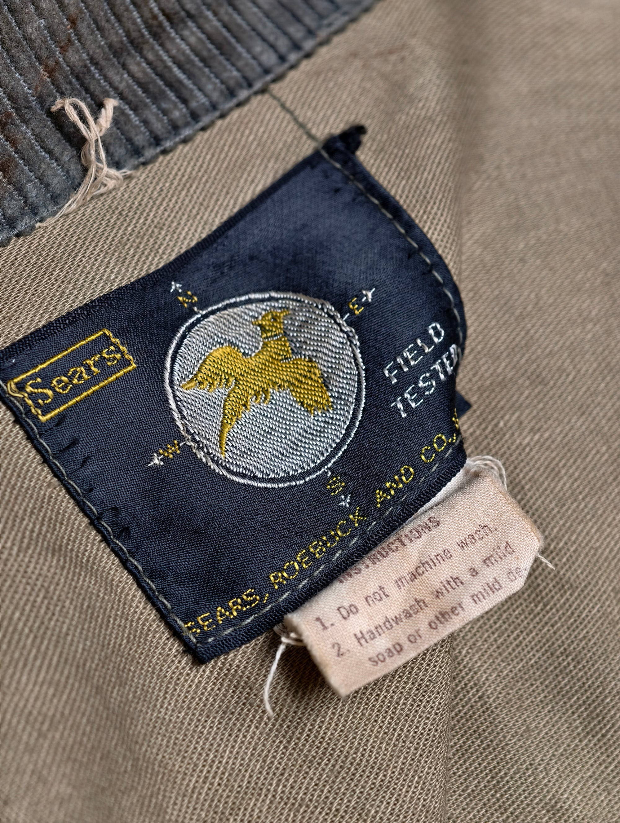 Vintage Sears Field Tested Hunting Jacket - 1960s/1970s - Made in USA