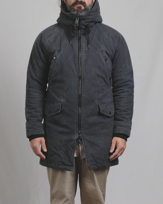 Antracite Parka — Mauro Grifoni